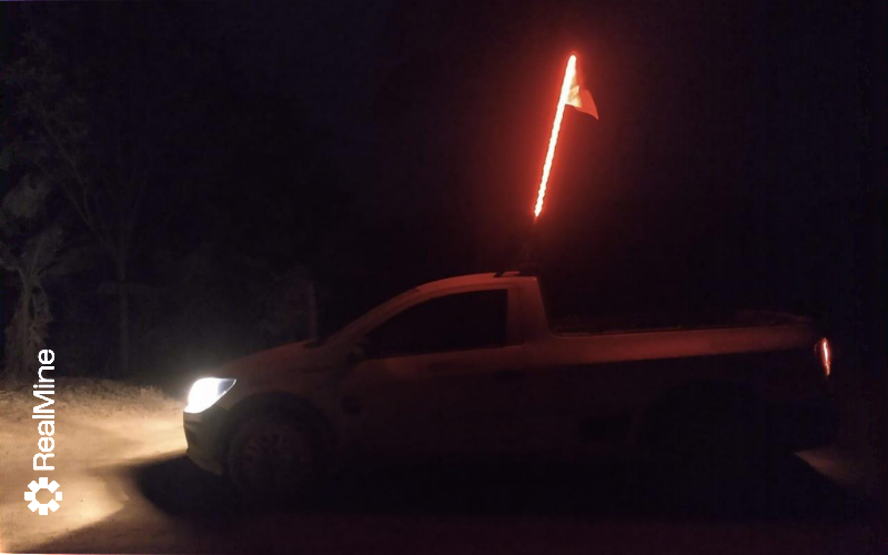 Bandeirola de LED